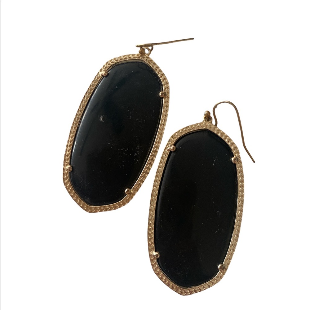Kendra Scott Danielle Black Stone Earrings